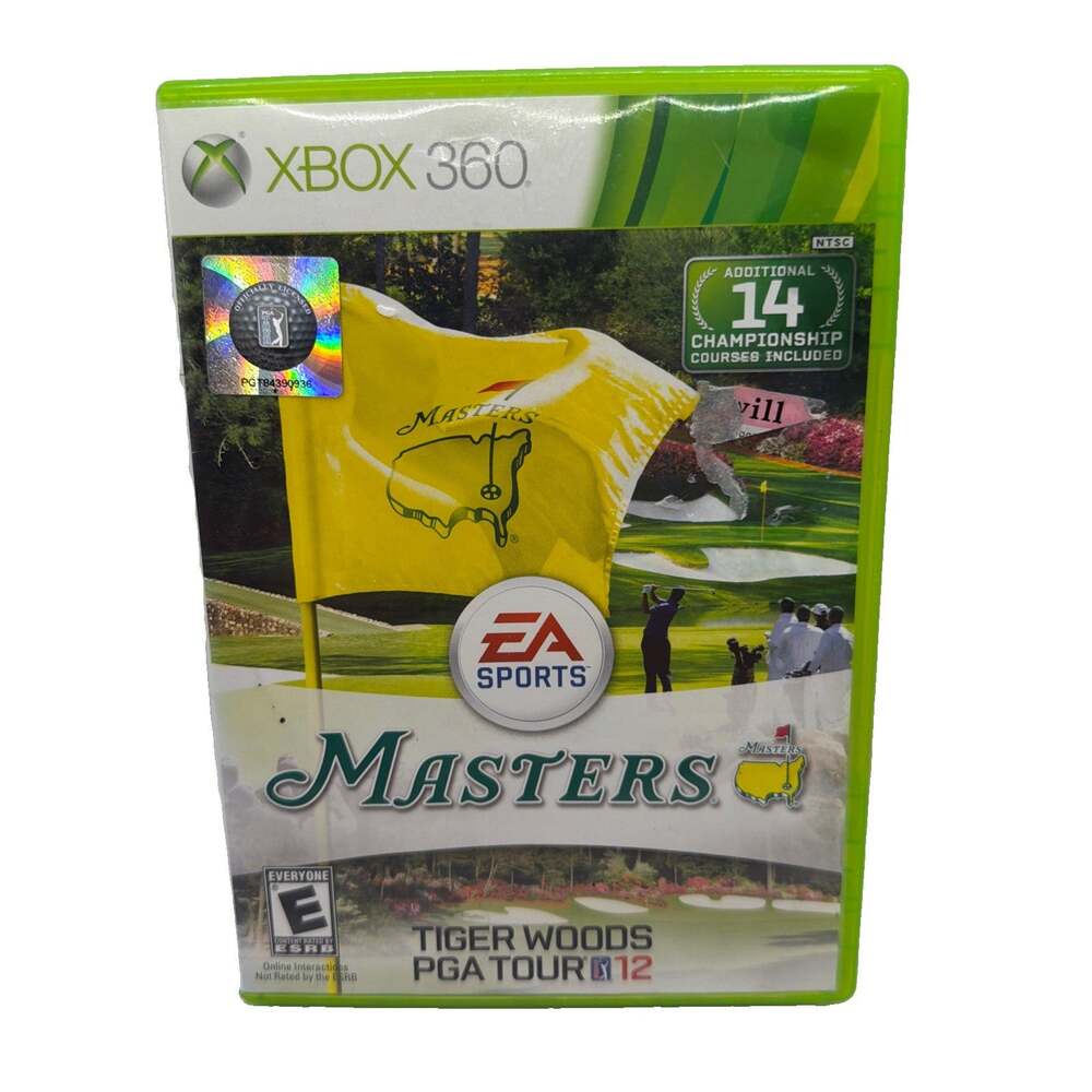 Tiger Woods PGA Tour 12: The Masters (Microsoft Xbox 360, 2011)